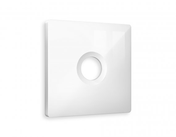 Фотография товара 'Ambrella AP1130 Лицевая панель ALFA (Белый глянец) для TV розетки'