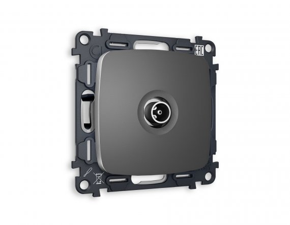 Фотография товара 'Ambrella MO663010 Комплект механизма TV розетки оконечной OMEGA'