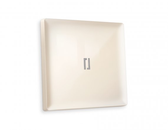 Фотография товара 'Ambrella AP3020 Лицевая панель ALFA (Бежевый глянец) для 1-клавишных выключателей'
