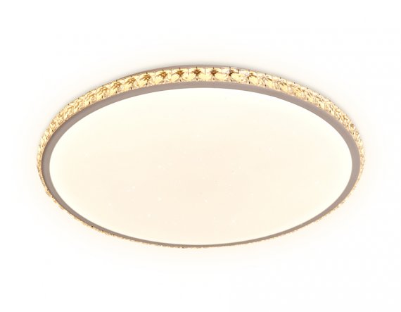 Фотография товара 'Ambrella FF70 Потолочный светодиодный светильник с пультом (48W 3000-6400K)+(20W 3000K)'