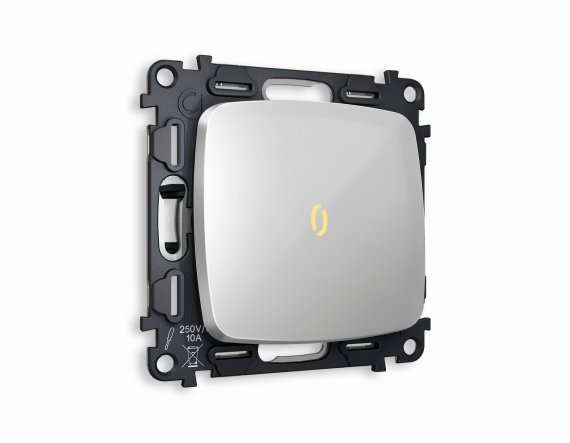 Фотография товара 'Ambrella MO402010 Комплект механизма 1-клавишного выключателя с подсветкой 3200K'