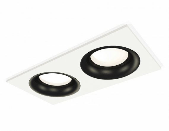 Фотография товара 'Ambrella XC7635002 Комплект встраиваемого светильника SWH/PBK'