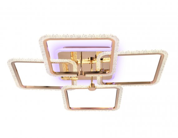 Фотография товара 'Ambrella FA538 Потолочный светодиодный светильник с пультом 148W 660*660*130'