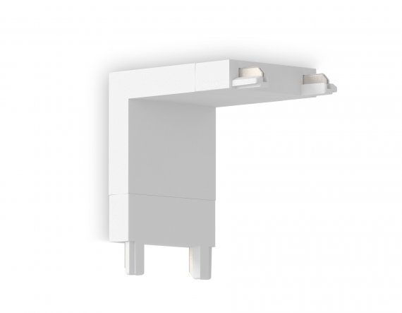 Фотография товара 'Ambrella GV1103 Коннектор угловой внутренний для накладного шинопровода Magnetic Ultra Slim'