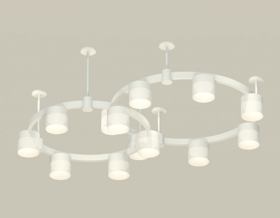 Фотография товара 'Ambrella XR92211002 Комплект подвесного светильника с акрилом GX53 (A9221, A9226, C9236, C9231, N8402)'