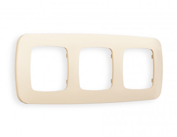 Фотография товара 'Ambrella OF140333 Рамка OMEGA Ecta (Бежевый матовый) 3-ая'