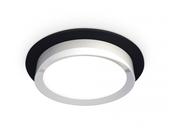 Фотография товара 'Ambrella XC8051003 Комплект встраиваемого светильника SBK/PSL'