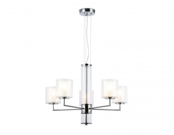 Фотография товара 'Ambrella LH56001 Светильник подвесной E14*5 max 40W D640*1260'