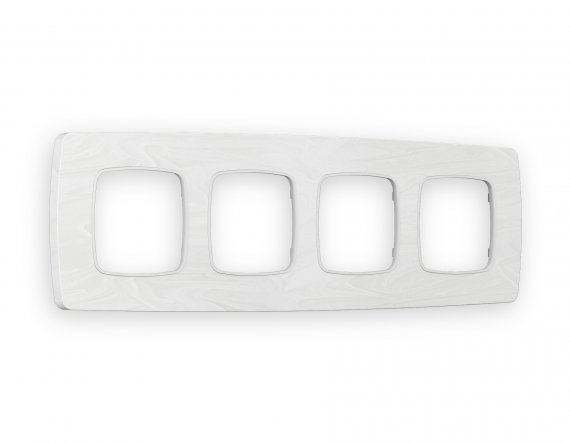 Фотография товара 'Ambrella OF940104 Рамка OMEGA Opera (Белый мрамор) 4-ая'