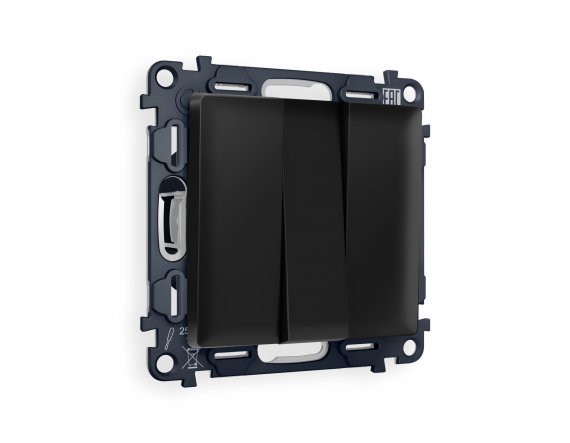 Фотография товара 'Ambrella MA805010 Комплект механизма 3-клавишного выключателя ALFA'