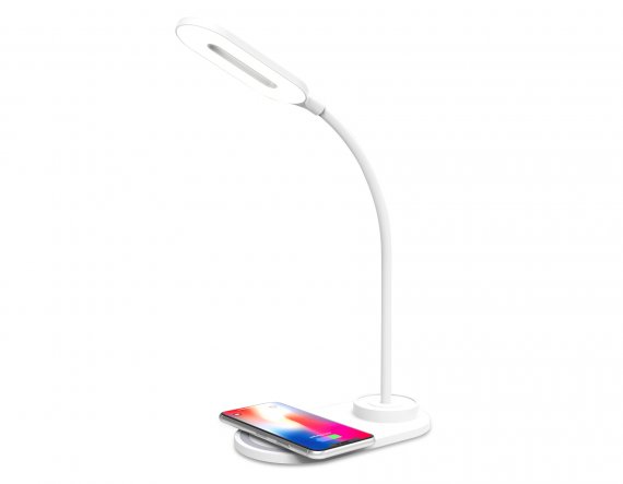 Фотография товара 'Ambrella DE588 Светодиодная настольная лампа с беспроводной зарядкой 3000-6400K 3W'