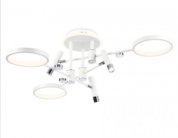 Фотография товара 'Ambrella FL51646 Потолочный светодиодный светильник с пультом управления 76W 3000K-6400K'