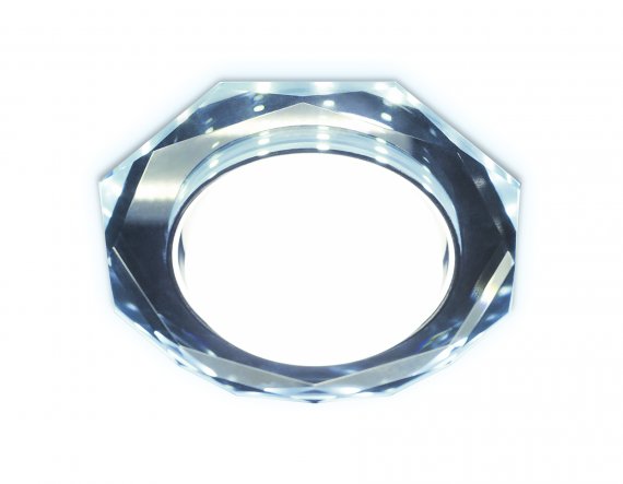 Фотография товара 'Ambrella G216 CL/CH/CLD Встраиваемый точечный светильник со светодиодной лентой GX53+3W'