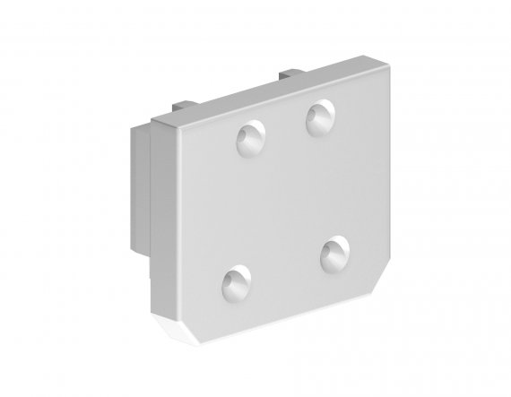 Фотография товара 'Ambrella GL3609 Заглушка демпферная для магнитного шинопровода Magnetic 48V в натяжной потолок'