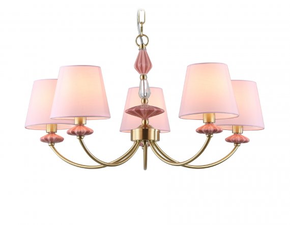 Фотография товара 'Ambrella LH75024 Светильник подвесной E14/5 max 40W D700*780'