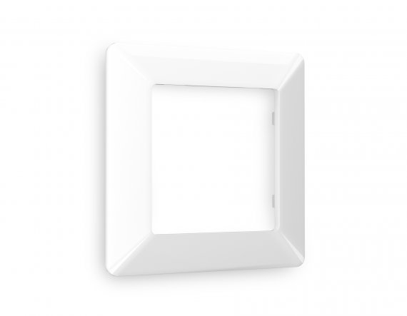 Фотография товара 'Ambrella AF110101 Рамка ALFA Line (Белый глянец) 1-ая'