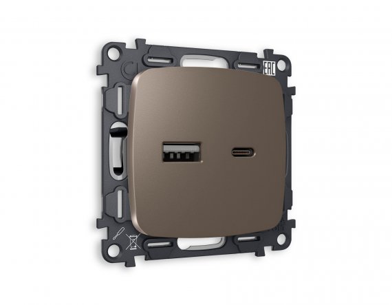 Фотография товара 'Ambrella MO641010 Комплект механизма розетки OMEGA'