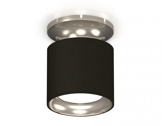 Фотография товара 'Ambrella XS7402080 Комплект накладного светильника SBK/PSL'