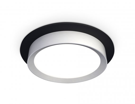 Фотография товара 'Ambrella XC8051004 Комплект встраиваемого светильника SBK/MCH'