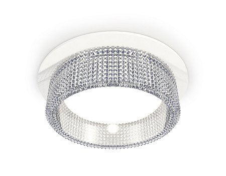 Фотография товара 'Ambrella XC8050030 Комплект встраиваемого светильника SWH/CL'