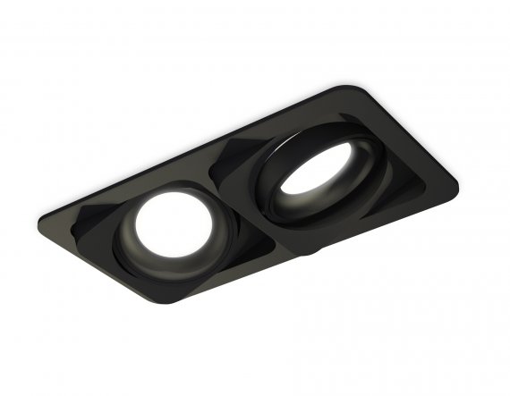 Фотография товара 'Ambrella XC7664001 Комплект встраиваемого поворотного светильника SBK'