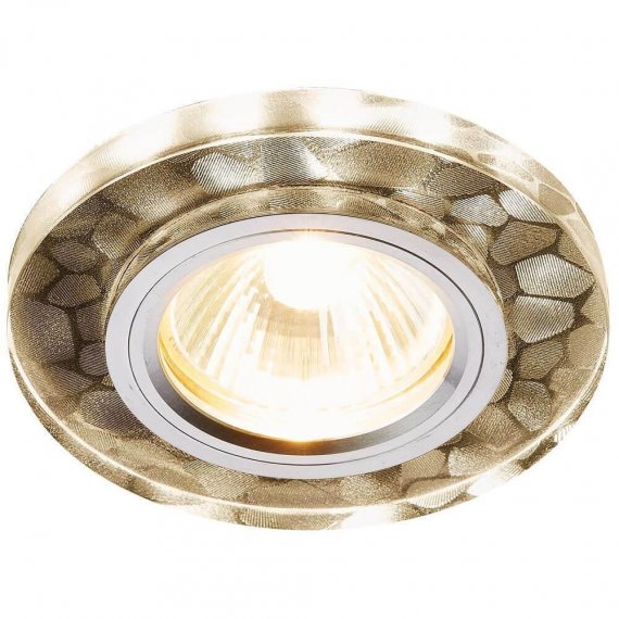 Фотография товара 'Ambrella S222 W/CH/WA Встраиваемый точечный светильник со светодиодной лентой MR16+3W'