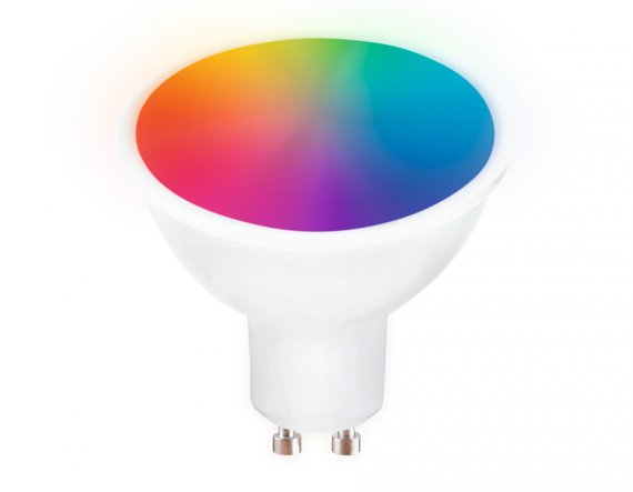 Фотография товара 'Ambrella 207500 Светодиодная лампа Smart LED MR16 5W+RGB 3000K-6400K 220-240V'