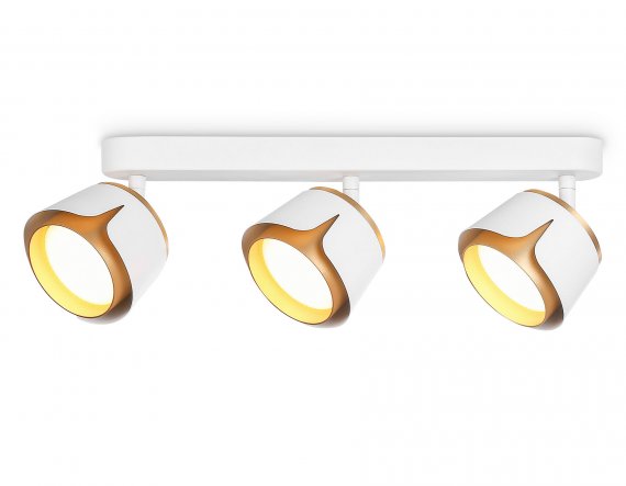 Фотография товара 'Ambrella TN71235 Настенно-потолочный поворотный спот со сменной лампой GX53/3 380*100*147'