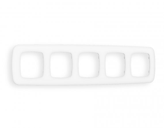 Фотография товара 'Ambrella OF140125 Рамка OMEGA Ecta (Белый матовый) 5-ая'