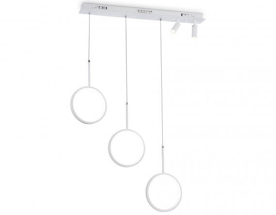 Фотография товара 'Ambrella FL5277 Светильник светодиодный подвесной с пультом 59W 3000K/4200K/6400K+4200K'