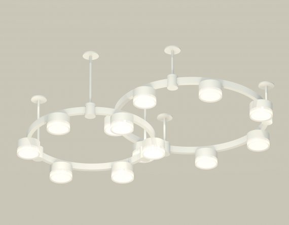 Фотография товара 'Ambrella XR92211006 Комплект подвесного светильника с акрилом GX53 (A9221, A9226, C9236, C9231, N8399)'