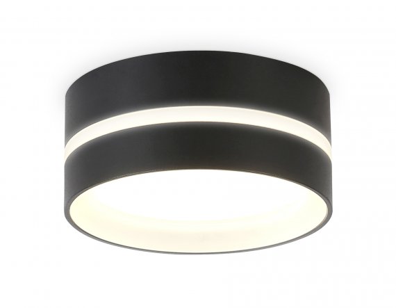 Фотография товара 'Ambrella TN5389 Светильник накладной  SBK/FR черный песок/белый матовый'