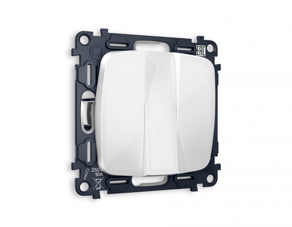 Фотография товара 'Ambrella MO105010 Комплект механизма 3-клавишного выключателя OMEGA'