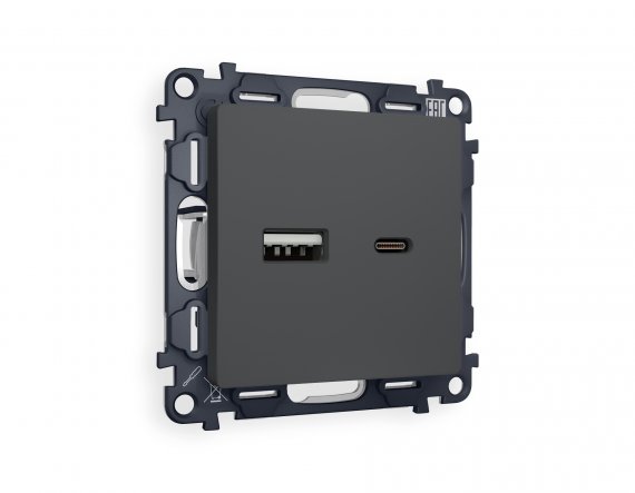 Фотография товара 'Ambrella MA911010 Комплект механизма розетки ALFA'