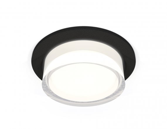 Фотография товара 'Ambrella XC6513063 Комплект встраиваемого светильника с акрилом SBK/FR/CL'