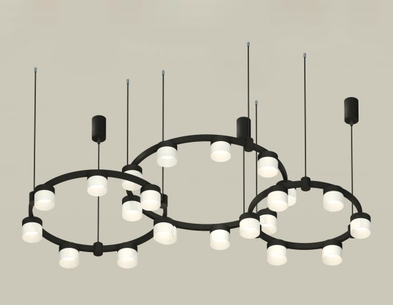 Фотография товара 'Ambrella XR92092210 Комплект подвесного светильника с акрилом GX53 (A9209, C9242, C9238, C9232, N8402)'