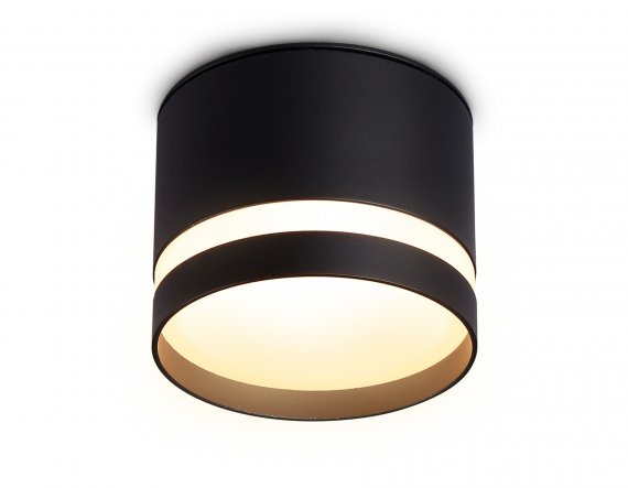 Фотография товара 'Ambrella TN6572 Светильник накладной BK черный IP44 GX53 max'