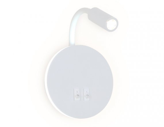 Фотография товара 'Ambrella FW295 Настенный светодиодный светильник 6400К+4200K 6W+3W D150*163'