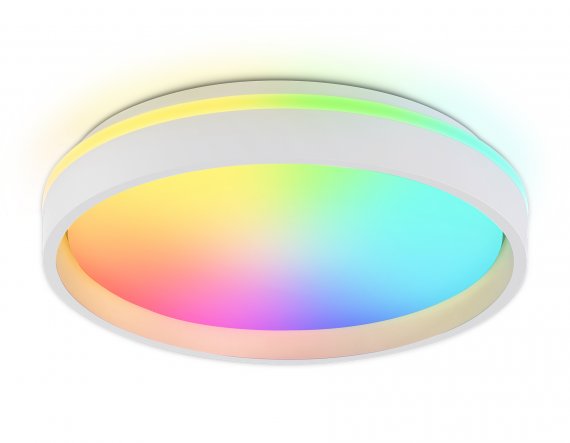 Фотография товара 'Ambrella FZ601 Потолочный светодиодный светильник с пультом IP20 46W 3000K-6500K+RGB'