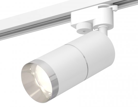 Фотография товара 'Ambrella XT6301002 Комплект трекового однофазного светильника SWH/PSL'