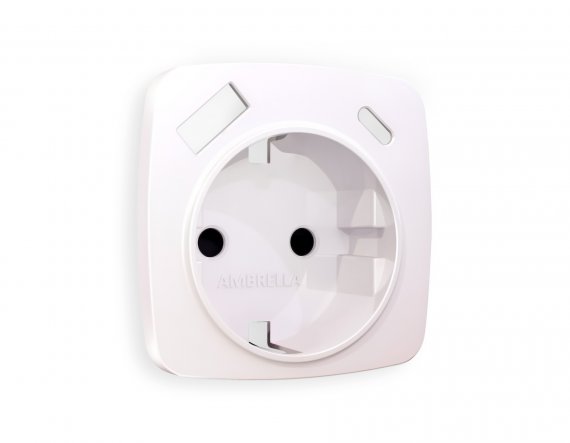 Фотография товара 'Ambrella OP2100 Лицевая панель OMEGA (Жемчуг) для электрической розетки'