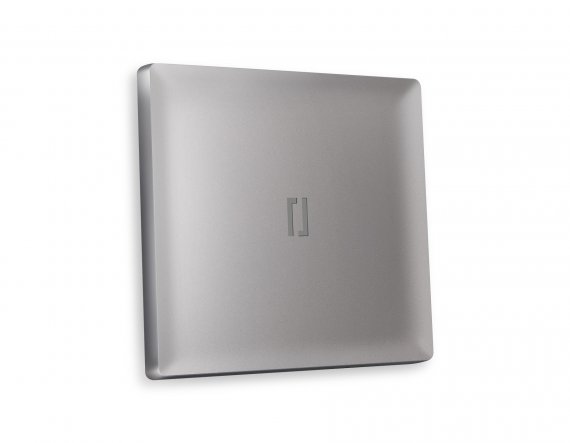 Фотография товара 'Ambrella AP5020 Лицевая панель ALFA (Сталь матовый) для 1-клавишных выключателей'