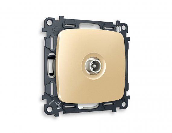 Фотография товара 'Ambrella MO613010 Комплект механизма TV розетки оконечной OMEGA'