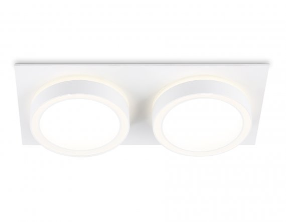 Фотография товара 'Ambrella TN52423 Светильник встраиваемый GX53 max 12W 210*105*45'