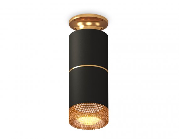 Фотография товара 'Ambrella XS6302241 Комплект накладного светильника SBK/PYG/CF'