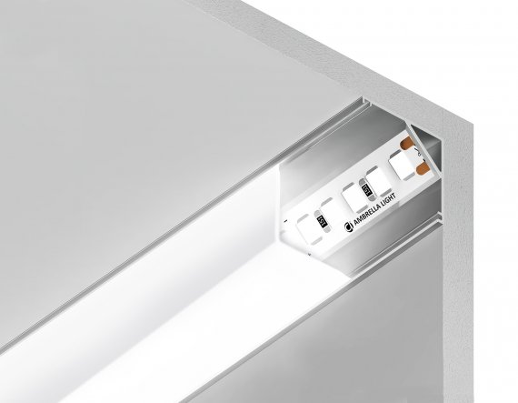 Фотография товара 'Ambrella GP2150AL Алюминиевый профиль угловой квадратный 2000*15.7*15.7'