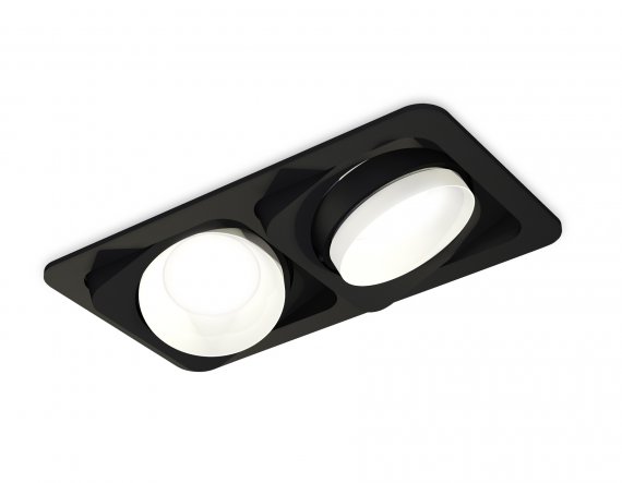 Фотография товара 'Ambrella XC7664020 Комплект встраиваемого поворотного светильника SBK/SWH'