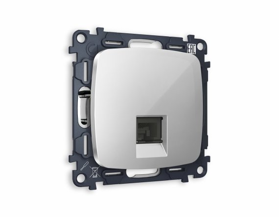 Фотография товара 'Ambrella MO412030 Комплект механизма телефонной розетки OMEGA'