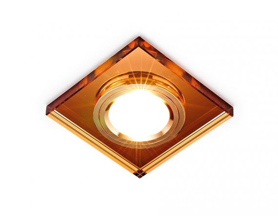 Фотография товара 'Ambrella 8170 BR Встраиваемый потолочный точечный светильник MR16 D90 mm'