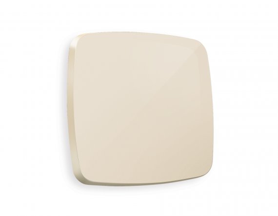 Фотография товара 'Ambrella OP3010 Лицевая панель OMEGA (Бежевый глянец) для 1-клавишных выключателей'